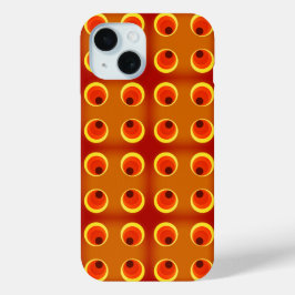 retro orange 1970 Case-Mate capas de iphone