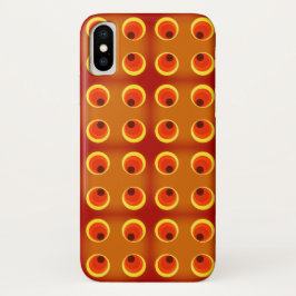 retro orange 1970 Case-Mate capas de iphone