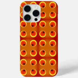 retro orange 1970 Case-Mate capas de iphone