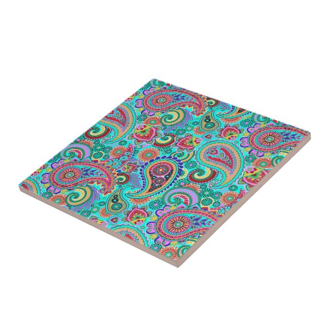 Retro Paisley Colorido 2a (Lateral)