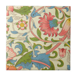 Retro pastel maravilhoso William Morris floral