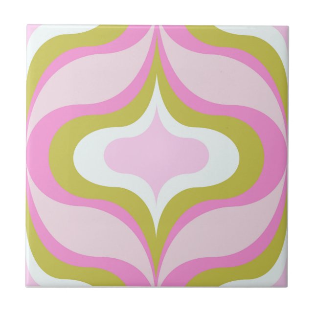 Retro Pattern Pink  (Frente)