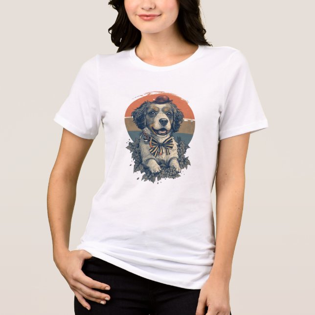 Retro Pet Lover Classic Tee (Frente)
