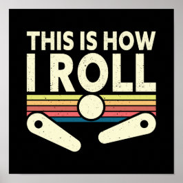 Retro Pinball Art Poster nº 16