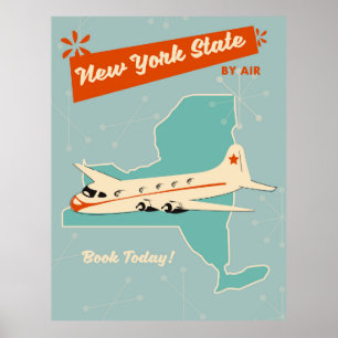 Retro poster de Nova York.