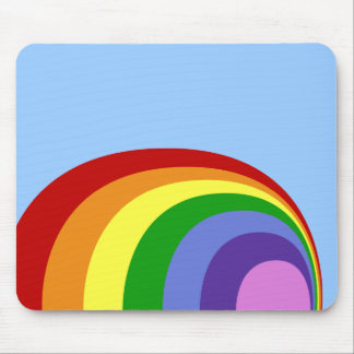 Retro Rainbow Mousepad