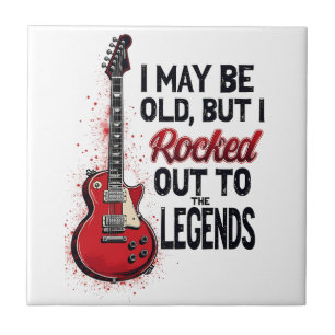 Retro Rock Guitar Classic Music Nostalgia Design
