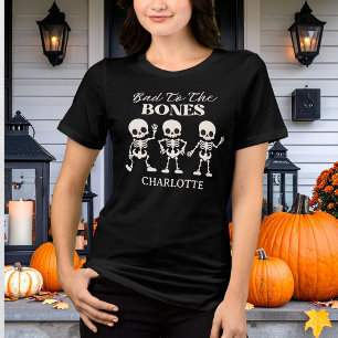 Retro Ruim Para O Halloween Spooktacular Dos Ossos