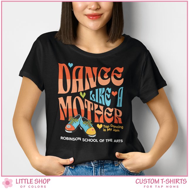 Retro Style Tap Dance Mom Customizable (Criador carregado)