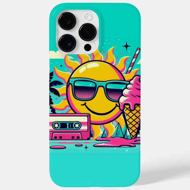 Retro Summer Vibes - Cute 80s Aesthetic (Verso)