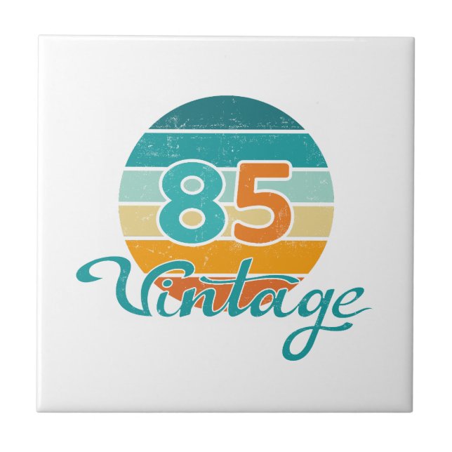 Retro Sunset 85 Vintage Distressed (Frente)