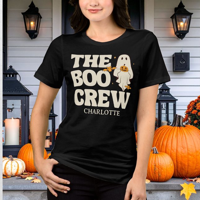 Retro The Boo Crew Halloween Assustador (Criador carregado)