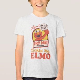 Retro Tickle Me Elmo Aceno Gráfico