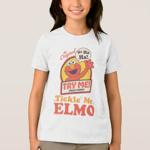 Retro Tickle Me Elmo Aceno Gráfico