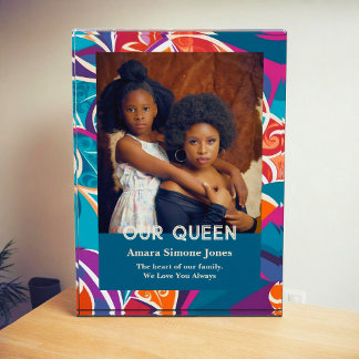 Retro Tropical Personalized Gifts for African Mom