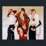 Retro vintage art deco poster<br><div class="desc">design por www.etsy.com/Shop/VanityFlairDesign</div>