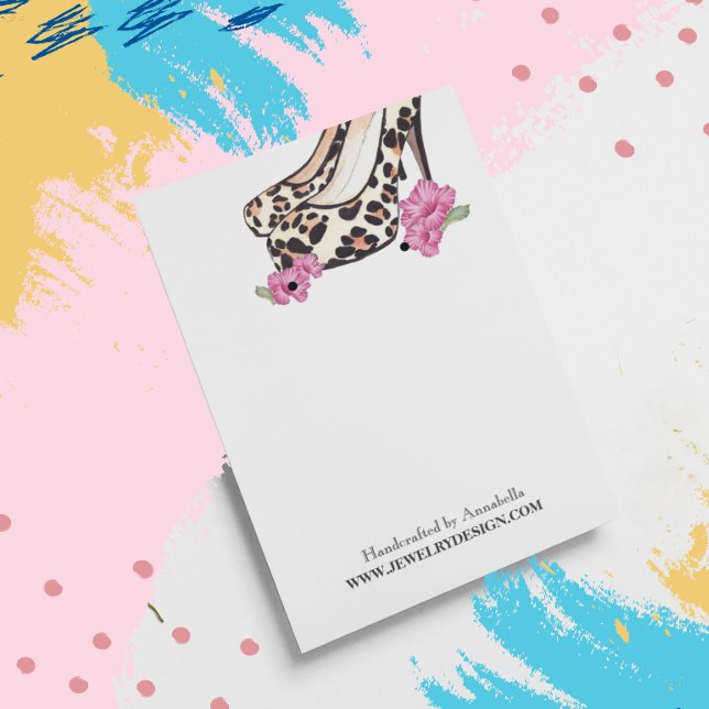 Retro Wild Impressão Stiletto Hibiscus Earring Hol (Criador carregado)