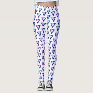 RETROWAVE SYNTHWAVE PALMEIRAS LEGGINGS TRIÂNGULO