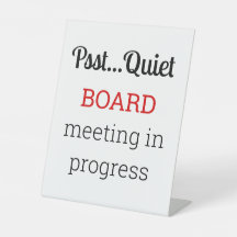 Reunião da Diretoria em Andamento