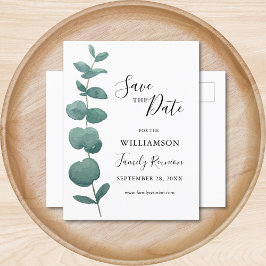 Reunião da família Eucalyptus Salve o cartão posta