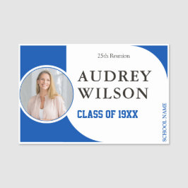 Reunião de 25 de Nome de etiqueta de de de de Foto