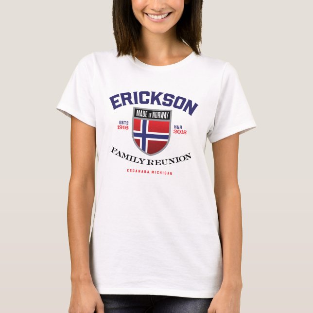 Reunião de Erickson - camisas de VanEffen (Frente)
