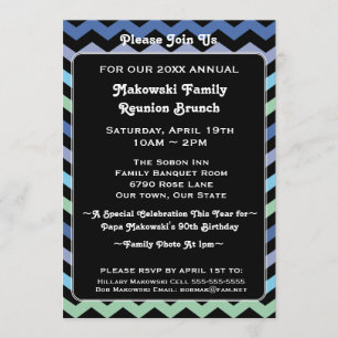 Reunião, Evento ou Convite de festas do Padrão Che