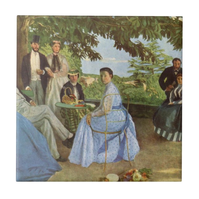 Reunião Familiar de Frédéric Bazille (Frente)