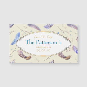 Reunião Familiar De Penas De Aquarela Salvar A Dat