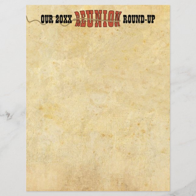 Reunião Familiar - Letra Ocidental: Convite (Frente)