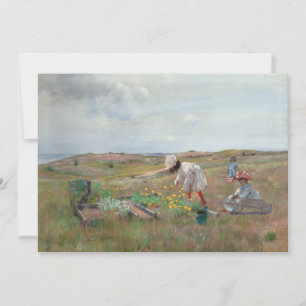 Reunindo Flores   William Merritt Chase