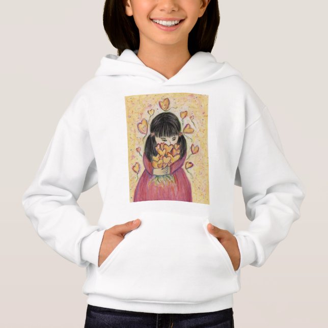 Reunindo O Amor, Arte Hoodie Sweatshirt (Frente)