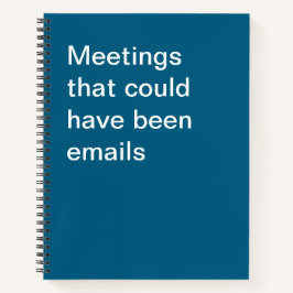 Reuniões que poderiam ter sido emails