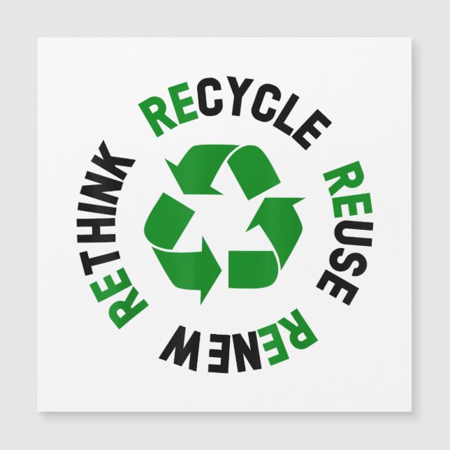 Reutilização do reciclar Renovar Repensar o Ambien (Frente)
