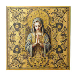 Reverência Opulente: A Virgem Santa