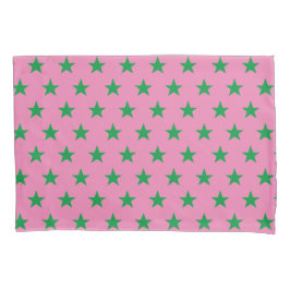 Reversible Popping Pink and Green Star