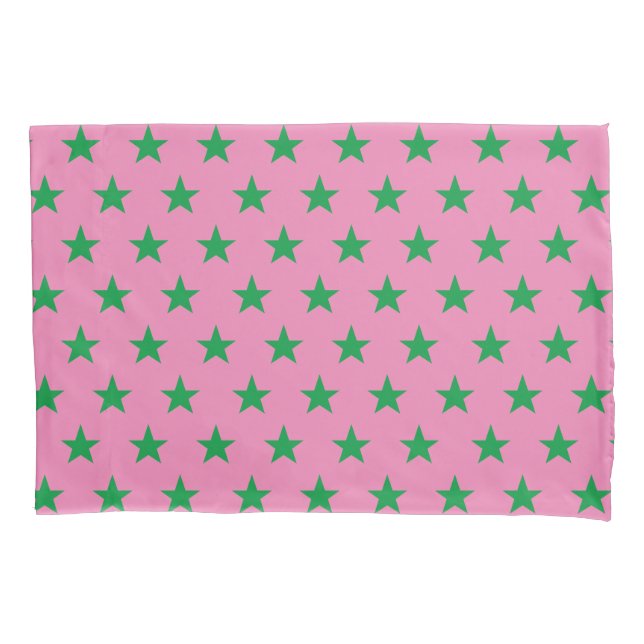Reversible Popping Pink and Green Star (Frente)