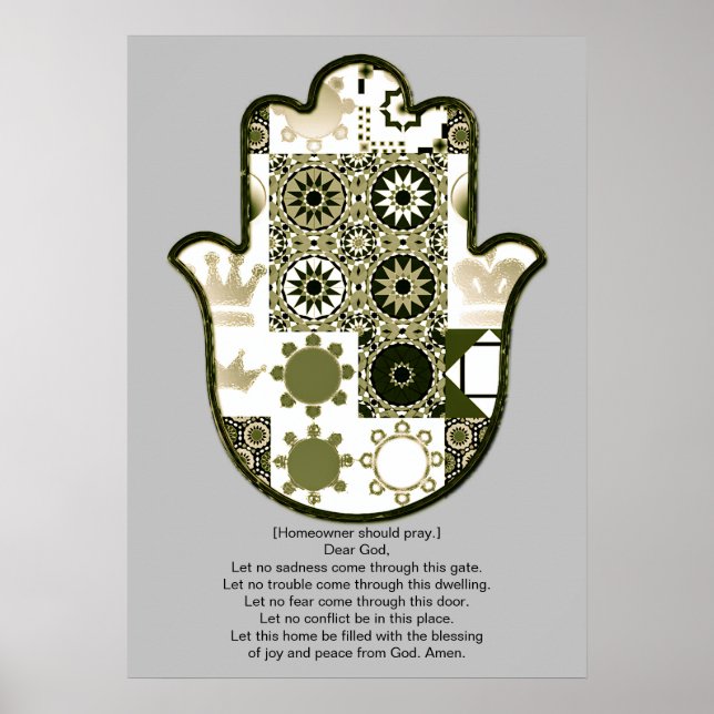 Revisited Khamsa Hand Poster Design 1 Owner (Frente)