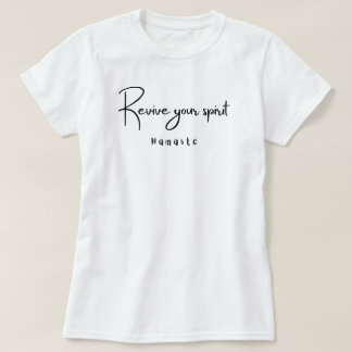 Reviva a sua camiseta Yoga Yoga de espírito