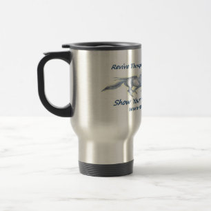 Revive a caneca de viagem