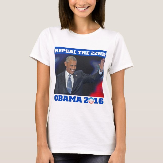 Revogação da 22.a camisa de Obama 2016 (Frente)
