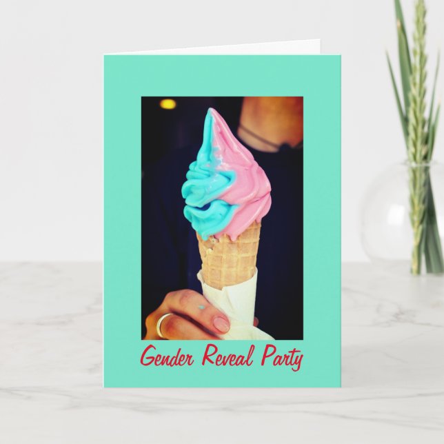 Revolução de Gênero Bonito, Cartão de Convite (Frente)