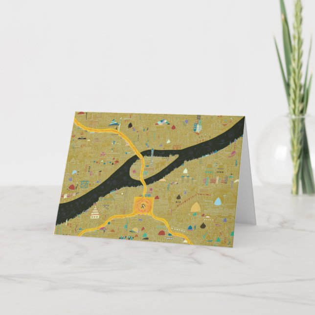 Revolução do Cairo - Cartão (Frente)