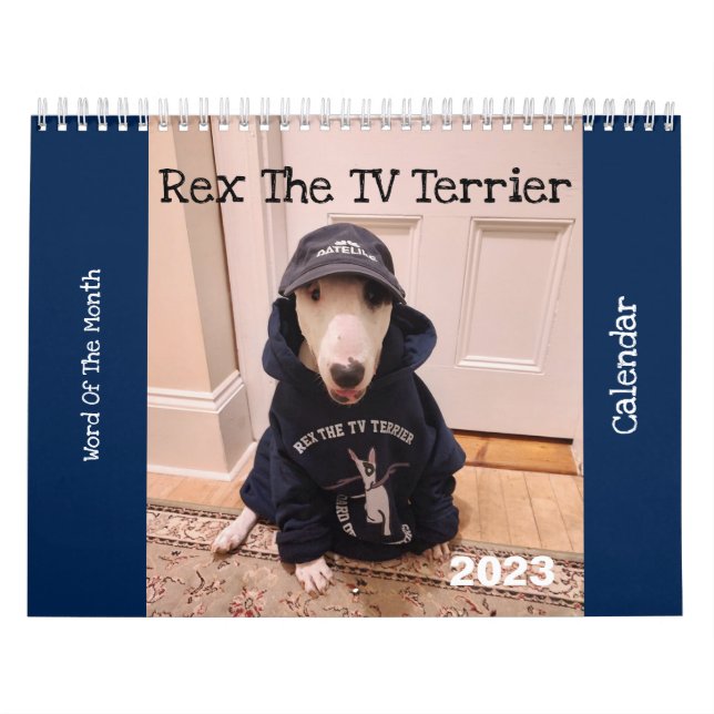 Rex O Terrier 2023 Do Calendário Mês Da TV (Capa)