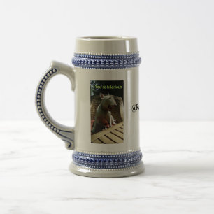 Rex "você é" caneca de cerveja divertida