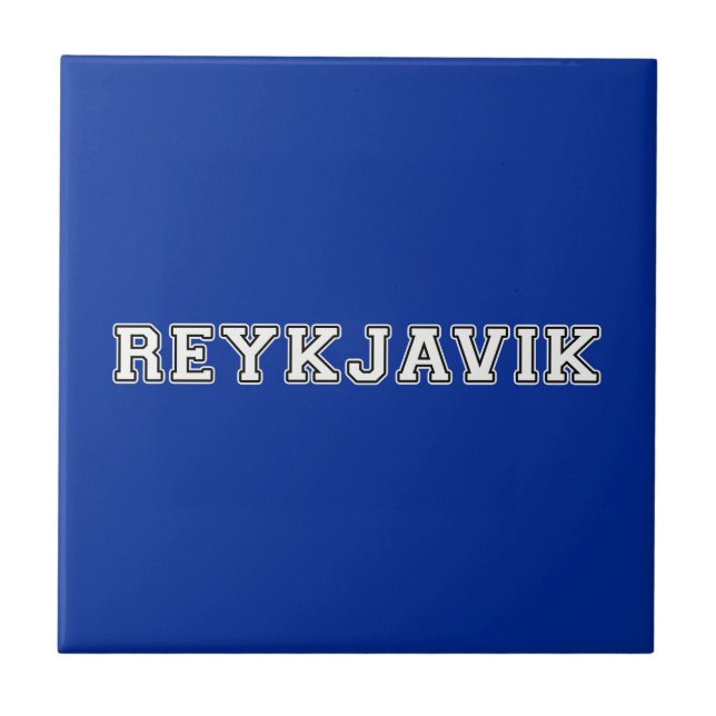 Reykjavik Islândia (Frente)