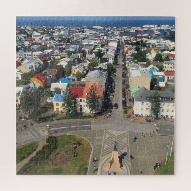 Reykjavík, quebra-cabeça de Islândia (Horizontal)