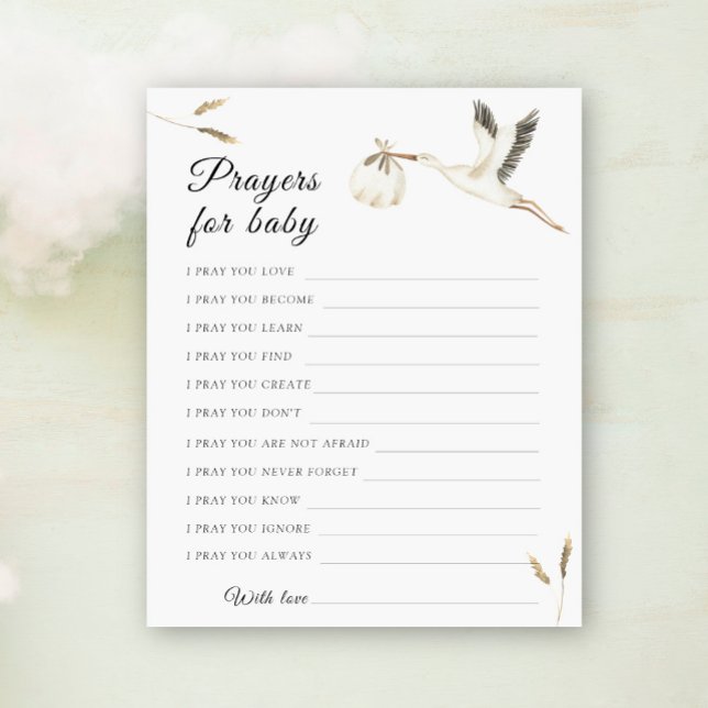 Rezações de chá de fraldas de Tempestade para bebê (Criador carregado)