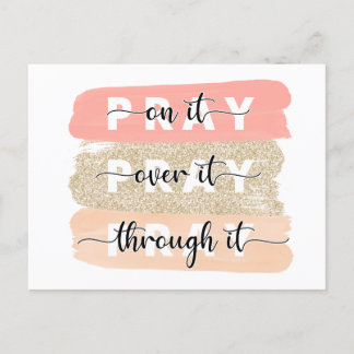 Rezar Por Um Cartão Religioso