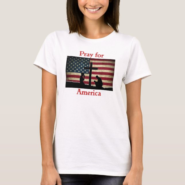 Reze pela Camiseta Americana (Frente)